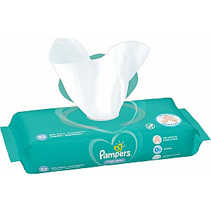 Pampers FreshClean mitrās salvetes 12x52 gab
