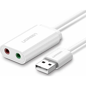 Звуковая карта Ugreen US205 White (30143)