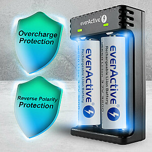 EverActive LC-200 litija jonu akumulatora lādētājs