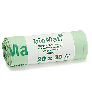 Пакеты для мусора Biomat 30л 20шт. 329820