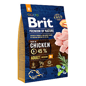 Brit 8595602526369 сухой корм для собак Adult Chicken