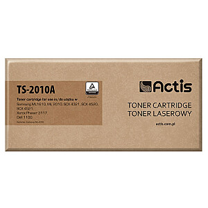 Тонер Actis TS-2010A для принтера Samsung; Замена Samsung ML-1610D2 / ML-2010D3; Стандарт; 3000 страниц; чернить