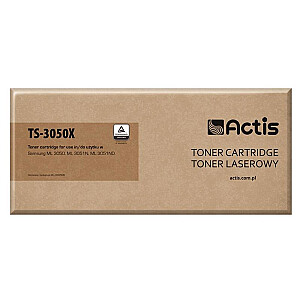 Тонер Actis TS-3050X для принтера Samsung; Замена Samsung ML-D3050B; Стандарт; 8000 страниц; чернить
