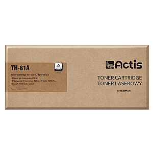 Тонер Actis TH-81A для принтера HP; Замена HP 81A CF281A; Стандарт; 10500 страниц; чернить