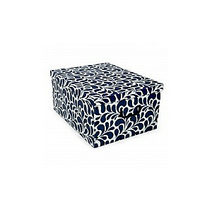 Коробка картонная 49x39x25см Big Box Goccia ассорти, синий / светло-серый / бордовый