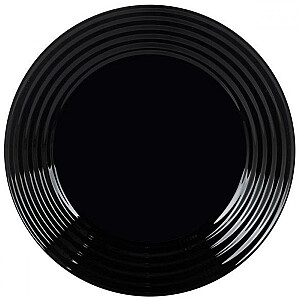 Тарелка для обеда HARENA BLACK 25CM, Luminarc