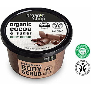 Скраб для тела Organic Shop Бельгийский шоколад 250 мл