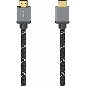 Hama HDMI — HDMI kabelis 1 m pelēks (002052380000)