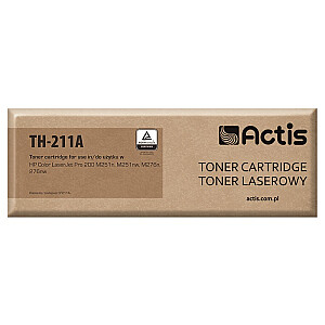 Тонер Actis TH-211A для принтера HP; HP 131A CF211A, замена Canon CRG-731C; Стандарт; 1800 страниц; голубой