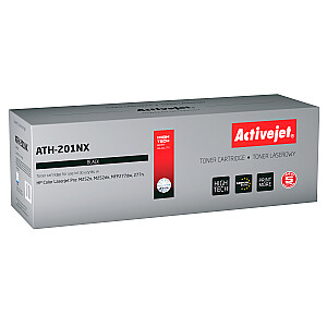 Тонер Activejet ATH-201NX для принтера HP; Замена HP 201X CF400X; Верховный; 2800 страниц; чернить