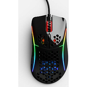 Mysz Glorious PC Gaming Race Model D — spīdīgi melns (GLO-MS-DM-GB)