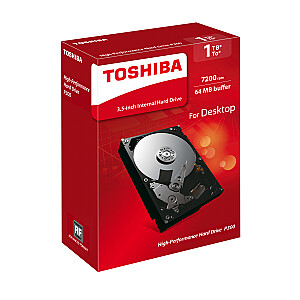 Toshiba P300, 2 ТБ, 3,5 дюйма, Serial ATA III