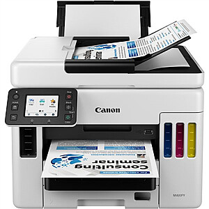 Canon MAXIFY GX7050 Colour, Inkjet, Colour Inkjet Multifunction Printer, A4, Wi-Fi, Grey/Black