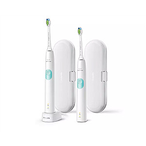 Philips Electric toothbrush HX6807/35 Sonicare ProtectiveClean 4300 Rechargeable, For adults, Number of brush heads included 2, Number of teeth brushing modes 2, White/Mint