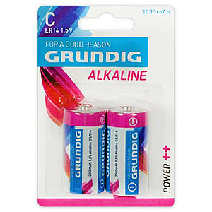 Baterija Grundig Alkaline C 2gb
