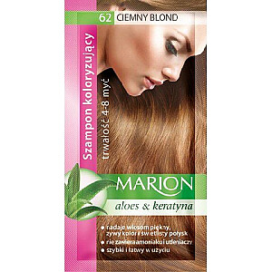 Shampoo Marion traipu mazgāšanas līdzeklis 4-8 Nr.62 tumši blonds 40 ml