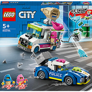 Полиция LEGO City в погоне за фургоном с мороженым (60314)