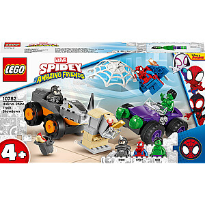 LEGO Marvel Hulk vs Rhino — transportlīdzekļu sadursme (10782)