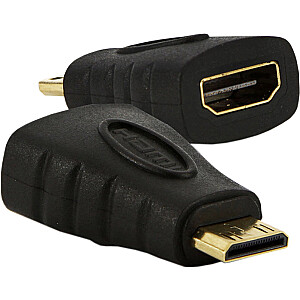 AV адаптер Akyga HDMI Mini - HDMI черный (AK-AD-04)