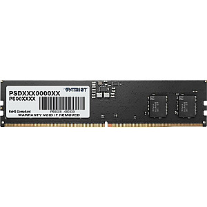 Atmiņas Patriot Signature, DDR5, 8 GB, 4800 MHz, CL40 (PSD58G480041)