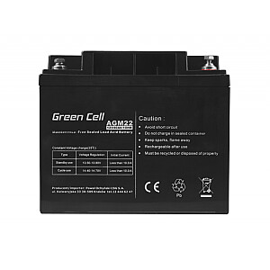 UPS Battery Green Cell AGM22 Sealed Lead Acid (VRLA) 12 V 40 Ah