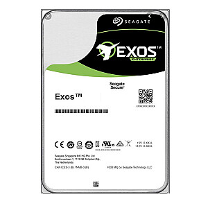 Seagate Exos X16 3,5 collas, 14000 GB, sērijas ATA III