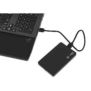 Fusion 2,5" ārējā HDD korpuss SATA III / USB 3.0 melns