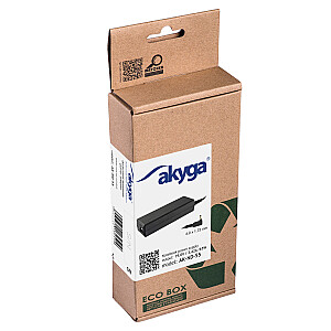 Strāvas adapteris/invertors Akyga AK-ND-55 Indoor 65 W Black