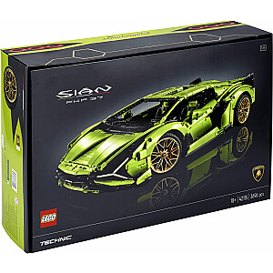 LEGO TECHNIC Lamborghini Sian FKP 37 zaļš