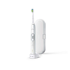 Philips Sonicare ProtectiveClean 6100 Electric Toothbrush HX6877/28 Rechargeable, Cordless, Number of brush heads included 1, White, Number of teeth brushing modes 3, Sonic technology