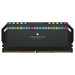 Память Corsair Dominator Platinum RGB, DDR5, 32 ГБ, 62000 МГц, CL36 (CMT32GX5M2X6200C36)