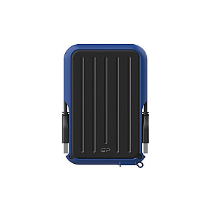 Silicon Power Armor A66 5TB 2,5" USB 3.2 IPX4 Blue ārējais disks