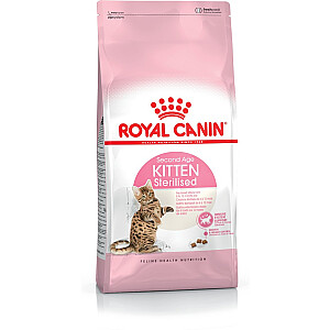 Sausā barība Royal Canin Kitten Sterilizēta kaķiem Mājputni, Rīsi, Dārzeņi 2 kg