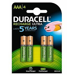 Duracell Akumulator AAA / R03 900mAh 4szt.