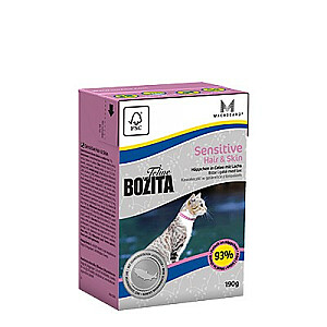 Bozita Feline Hair & Skin Sensitive - тетрапак 190г