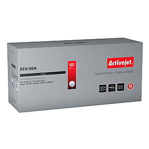 тонер Activejet ATH-06N для принтера HP; HP 06A C3906A, замена Canon EP-A; Верховный; 2800 страниц; чернить