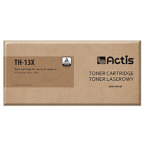 Actis TH-13X toneris HP printerim; rezerves HP 13X Q2613X, standarta; 4000 lappuses; melns