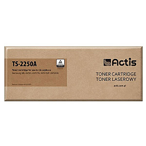 тонер Actis TS-2250A для принтера Samsung; Замена Samsung ML-2250D5; стандарт; 5000 страниц; чернить