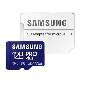 ПАМЯТЬ MICRO SDXC PRO+ 128 ГБ/Вт/АДАПТ. MB-MD128KB/WW SAMSUNG