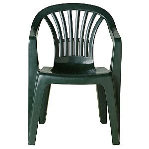Krēsls plastmasas LYRA zaļš