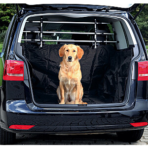TRIXIE 1318 automašīnas sēdekļa/bagāžas pārsegs suņiem automašīnas bagāžas nodalījuma pārsegs neilona poliestera melns