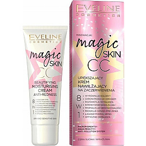 Eveline Magic Skin Cc mitrinošs krēms pret apsārtumu