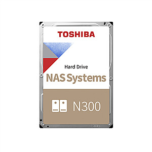 Toshiba Hard Drive N300 NAS 7200 RPM, 8000 GB, 256 MB