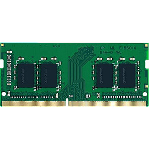 Atmiņa klēpjdatoram GoodRam SODIMM, DDR4, 32 GB, 3200 MHz, CL22 (GR3200S464L22/32G)