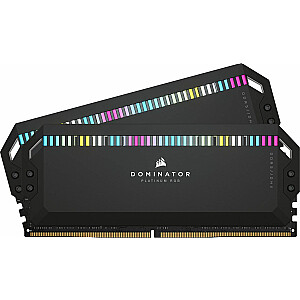 Corsair DOMINATOR PLATINUM RGB 32 GB (2 x 16 GB) DDR5 5600 MHz Cl36 atmiņa (CMT32GX5M2B5600C36)