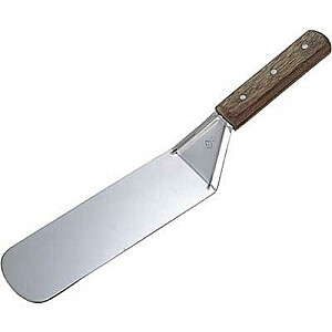 Лопата для нарезки продуктов, металл, деревянная ручка, 7х36,5см, Stalgast