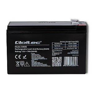 QOLTEC 53030 Qoltec Gel аккумулятор 12В 7А
