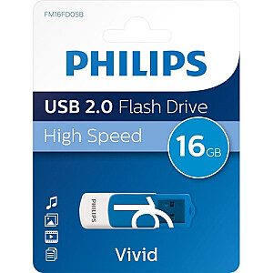 USB 2.0 Flash Drive Vivid Edition (синяя) 16GB