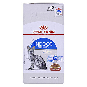 Royal Canin iekštelpu sterilizēts 12x 85g