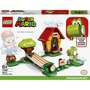 LEGO Super Mario Yoshi un Mario mājas paplašināšanas komplekts (71367)